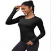Women's Sun Protection Compression Shirts UPF 50+ Long Sleeve Workout T-Shirts Rash Guard Athletic Tops view 4