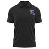 Campus Lab Louisiana Tech University Adult Men's Polo Left Chest Logo, Black, XX-Large view 1