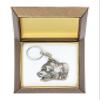 Art-Dog Cute Dog Keychain - Exclusive Collection Cute Pit Bull Keyring  Cute Silver-Plated Keyrings with 2,5 Lock  Dog Lover Gifts for Dog Lovers  4,4x5x8,7cm view 2
