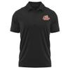 Campus Lab Rhode Island College Adult Men's Polo Left Chest Logo, Black, XX-Large view 1