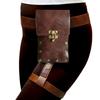 Larswon Plus Size Renaissance Leg Harness Bag - Synthetic Leather Belt Bag for Women - Dark Coffee view 1