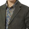 JEShifangjiusu Men'S Casual Three-Button Coat Lined Cotton Twill Suit Blazer Jacket Notch Lapel Vintage Jacket Sport Coat (4X-Large,Army Green) view 2
