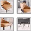Chair Set of 4 Dining Chair Ergonomic Chair Leather Seat with Metal Legs Easy to Clean Lounge Chair for Living Room Bedroom Kitchen Dining Room Office (Color : Christmas Reindeer -Style5) view 4