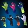 PLbSe Soccer Goalkeeper Gloves Goalie Training Gloves Strong Grip Anti-Slip and Breathable for Adults and Children (Ocean Green,10) view 3