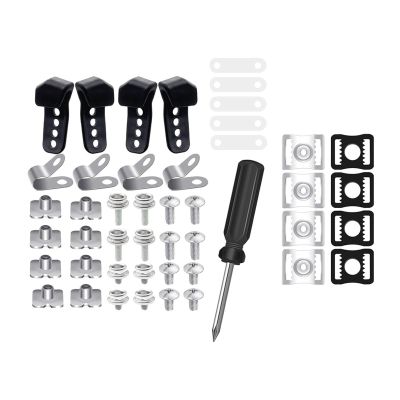 Aosekaa 61 Pcs Football Helmet Repair Kit Safety Replacement Spare Parts Screws Nuts Wahsers for Football