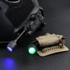 5 in 1 Tactical Helmet Lightwith Red/Green/Blue/White/IR LED Task LightSurvival Signal Lightwith Helmet MountARC Guide RailsWebbing ClipsMagic Stickersfor Helmet & MOLLE Belt System (BK) view 2