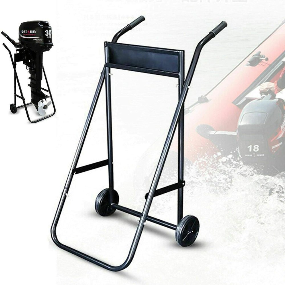 DNYSYSJ Outboard Motor Cart Engine Stand w/Folding Handle Suitable Outboard Motor Type,Within 40kg/88.18lb