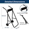 DNYSYSJ Outboard Motor Cart Engine Stand w/Folding Handle Suitable Outboard Motor Type,Within 40kg/88.18lb view 2