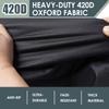 COOSOO Punching Bag Cover Outdoor Standing Boxing Bag Cover Waterproof Freestanding Punching Bag Protective Cover Free Standing Boxing Bag Cover (30" Dx69 H) view 4