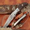 GLADIUS CRAFTS | Viking Explorer Folding Knife made from Damascus Steel: Unleash Your Inner Adventurer with This Compact and Stylish EDC Tool Precision Craftsmanship, Portability, and Versatility in One Sleek Package!"