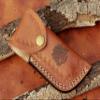 GLADIUS CRAFTS | Viking Explorer Folding Knife made from Damascus Steel: Unleash Your Inner Adventurer with This Compact and Stylish EDC Tool Precision Craftsmanship, Portability, and Versatility in One Sleek Package!" view 2