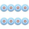 85A Led Light Up Inline Skate Wheels 72Mm 76Mm 80Mm Led Flashing Replacement Inline Skate Wheels with Bearings (Pack of 8),Blue,80mm view 1