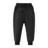 ACESTAR Toddler Boys Cotton Jogger Pants, Little Boys Drawstring Elastic Waist Sweatpants Kids Active Pants with Pocket 2 Pack Khaki and Black,6T view 4