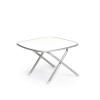 FORMA MARINE Folding Outdoor Camping Aluminum Table Melamine Top 24" x 24" x 19.3" Height- M350X view 1