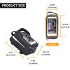 BUDAOWEN Bicycle Bag Waterproof Front Bike Cycling Bag,Durable Mountain Road Bike Front Beam Bag Saddle Bag Sensitive Touch Screen Compatible Below 6.5" view 3