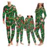 JEOCODY Christmas Pajamas for Women Men,Christams Elk Reindeer Matching Family Long Sleeve Pajamas Set Xmas Holiday Sleepwear Outfits view 1