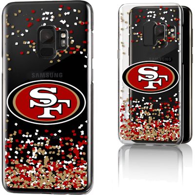 Keyscaper San Francisco 49ers Galaxy Clear Case with Confetti Design