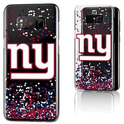 Keyscaper New York Giants Galaxy Clear Case with Confetti Design