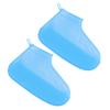 Yardenfun Silicone Shoe Covers Rain Shoes Cover Waterproof Anti-slip Foldable Design for Easy Storage view 1