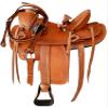 RAAVILS Wade Tree Premium Western Leather Roping Ranch Horse Saddle with TACK Set, Size 14" to 19" inch Seat Available (18.5 inches seat) view 1