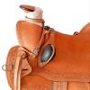 RAAVILS Wade Tree Premium Western Leather Roping Ranch Horse Saddle with TACK Set, Size 14" to 19" inch Seat Available (18.5 inches seat) view 2