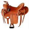 RAAVILS Wade Tree Premium Western Leather Roping Ranch Horse Saddle with TACK Set, Size 14" to 19" inch Seat Available (18.5 inches seat) view 3