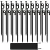 20Pcs Tent Stakes, 16in Heavy Duty Tent Stakes, Dia 0.35" Forged Steel Stakes Heavy Duty for Tent Used on Rocks, Grassland, Snowfield(20Pcs 16in Stakes) view 1