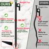 20Pcs Tent Stakes, 16in Heavy Duty Tent Stakes, Dia 0.35" Forged Steel Stakes Heavy Duty for Tent Used on Rocks, Grassland, Snowfield(20Pcs 16in Stakes) view 2