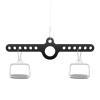 RIMLUFE Spreader Bar Double to Single D Handle LAT Pull Down T Bar Cable Row Attachments Landmine Adapter for Gym,Exercise Pulley System Adaptor Plate Cable Machine Crossover for Belt Squat Rack view 1