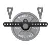 RIMLUFE Spreader Bar Double to Single D Handle LAT Pull Down T Bar Cable Row Attachments Landmine Adapter for Gym,Exercise Pulley System Adaptor Plate Cable Machine Crossover for Belt Squat Rack view 2