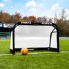 FORZA Aluminum POD Soccer Goals | PRO ALU50 Folding Soccer Goal - Fold-Away & Freestanding Target Goals - x4 Sizes and x9 Colors (White, 5ft x 3ft) view 1
