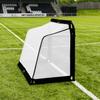 FORZA Aluminum POD Soccer Goals | PRO ALU50 Folding Soccer Goal - Fold-Away & Freestanding Target Goals - x4 Sizes and x9 Colors (White, 5ft x 3ft) view 3