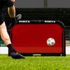 FORZA Aluminum POD Soccer Goals | PRO ALU50 Folding Soccer Goal - Fold-Away & Freestanding Target Goals - x4 Sizes and x9 Colors (Red, 4ft x 2.5ft) view 2