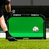 FORZA Aluminum POD Soccer Goals | PRO ALU50 Folding Soccer Goal - Fold-Away & Freestanding Target Goals - x4 Sizes and x9 Colors (Green, 4ft x 2.5ft) view 2