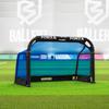 FORZA Aluminum POD Soccer Goals | PRO ALU50 Folding Soccer Goal - Fold-Away & Freestanding Target Goals - x4 Sizes and x9 Colors (Electric Blue, 4ft x 2.5ft) view 3