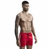 Sipumia Men's Pride Rainbow Swim Trunks Red Rainbow Vertical Stripe L view 2
