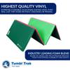 Tumbl Trak Laser Balance Beam Lite and 4 ft x 8 ft x 1- in Watermelon Tumbling Mat Combo view 4