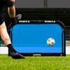 FORZA Aluminum POD Soccer Goals | PRO ALU50 Folding Soccer Goal - Fold-Away & Freestanding Target Goals - x4 Sizes and x9 Colors (Sky Blue, 4ft x 2.5ft) view 2