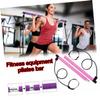 FOYTOKI 1pc Yoga Resistance Bar for Full-Body Workouts Portable Elastic Stick for Stretching Fitness Training Sculpting view 2