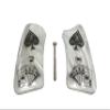 Pearl Dead Man's Hand Ruger SP101 Grip Inserts view 1