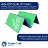 Tumbl Trak Laser Balance Beam Lite and 4 ft x 8 ft x 1- in Flower Tumbling Mat Combo view 4