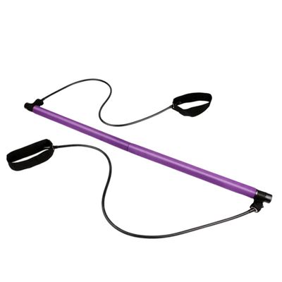 HONMEET 1pc Yoga Resistance Bar Versatile Elastic Exercise Stick for Full Body Workouts for Home Gym Toning Arms Legs and Core Strength
