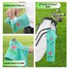 Embroidered Golf Towel Set  Custom Towels for Golf Bags & Carts  Golf Accessories & Gifts for Kids, Men, & Women  Microfiber Waffle and Ball Towels  Flamingo Design - 2-Pack view 2