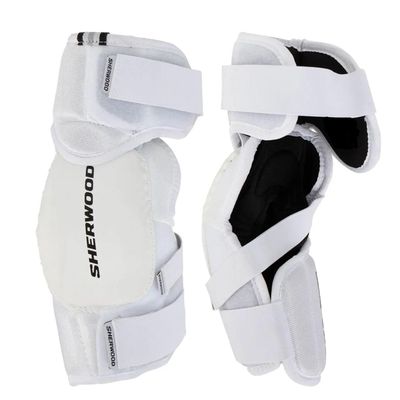 Sherwood 5030 HOF Senior Hockey Soft Cap Elbow Pads (XL)