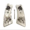 Pearl Dead Man's Hand Ruger GP100 Grip Inserts view 1