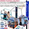Park & Sun Sports Spectrum Classic: Portable Professional Outdoor Volleyball Net System, Denim Blue 2-Pack view 4