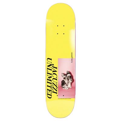 Jacuzzi Skateboard Deck Caswell Berry Bear 8.25" x 32"