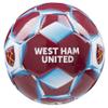West Ham United F.C. Soccer Ball for Adults Teenagers Kids Training Soccer Size 3, 4 or 5 West Ham Merchandise (Burgundy, Size 3) view 1