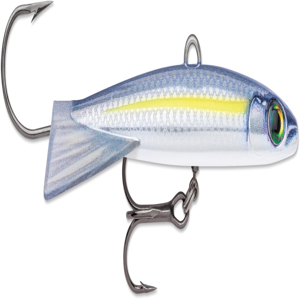 Rapala Jigging Rap Magnum, Ice Fishing Jigging Lure, Walleye Pike and Lake Trout Jig, Vertical Jigging Bait, 2-3/4", Helsinki Shad