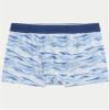 Caribbean Joe Men's Boxer Briefs, Birds of Paradise Pattern, 3 Pack, Fun Novelty Mens Underwear, Navy Blue, Medium view 2